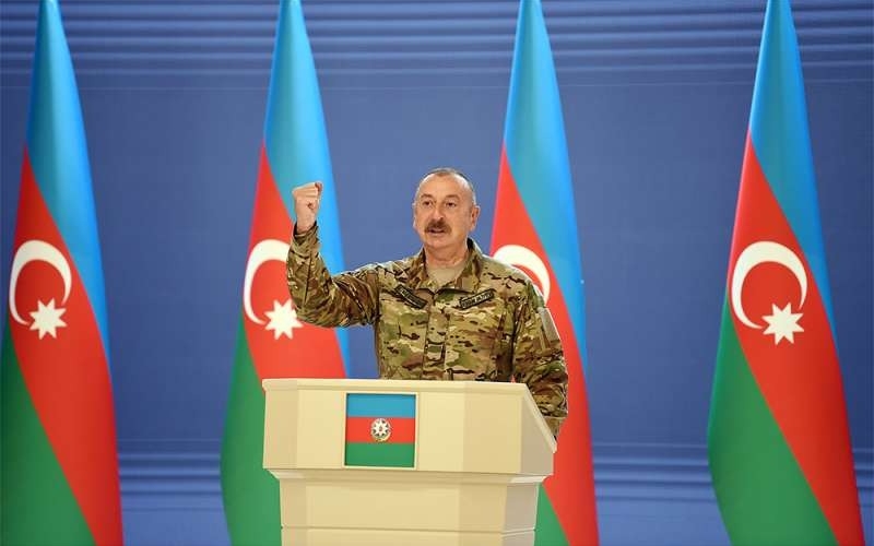 Azərbaycan Prezidenti: Hətta səndən güclü olan qüvvə qarşısında da geri addım atmamalısan