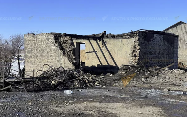 Ermənistanda yanan hərbçilərin öldürüldüyü iddia edilir