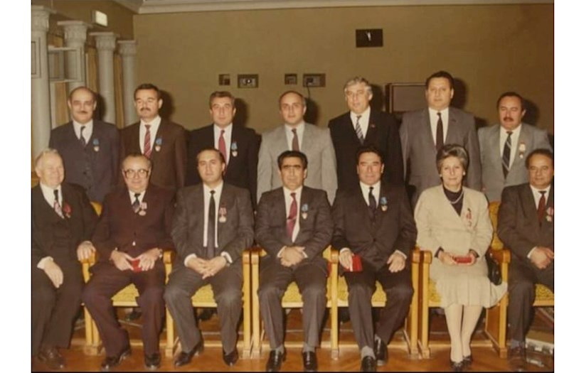 Ramiz Mehdiyev, güllələnmiş Afiyəddin Cəlilov, Artur Rəsizadə və Hadı Rəcəbli — 38 il əvvəl çəklimiş FOTO-da daha kimlər var?