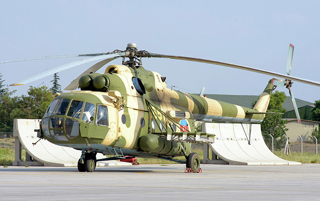 DSX-nin helikopteri uçuşa belə hazırlanırdı... - Mi-17-nin özəllikləri