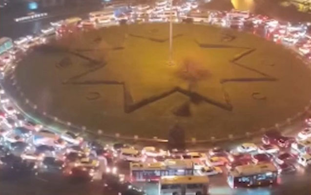 “Ukrayna dairəsi”ndə güclü tıxac - Təmir nə vaxt bitəcək?-Video