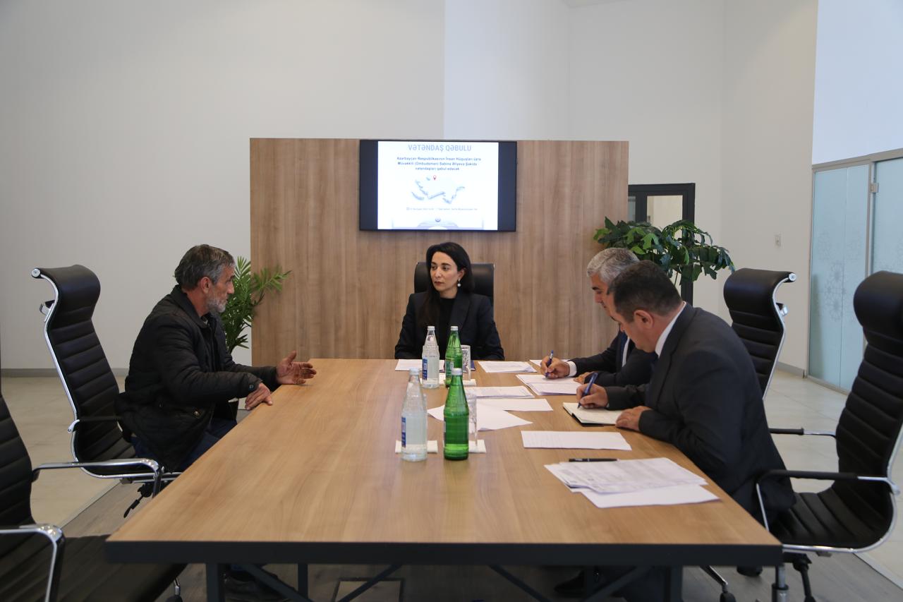 Şəkidə Ombudsmanın yeni regional mərkəzi açılıb və vətəndaş qəbulu keçirilib