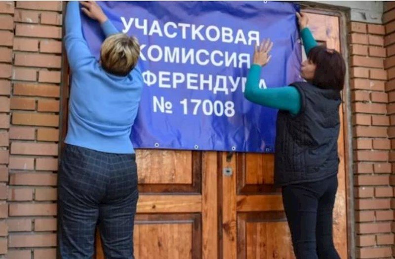 Rusiya Ukraynanın 4 vilayətini tərkibinə qatmaq üçün referendum keçirir