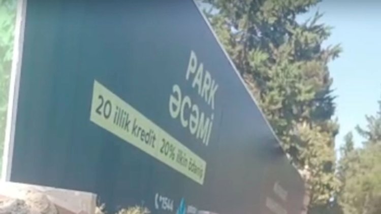 Bakıda “Heydər Parkı” sökülür: Yerində bina tikiləcək – Video