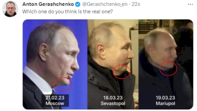 Hansı əsl Putindir? - Rusiya liderinin bu fotosu gündəm oldu
