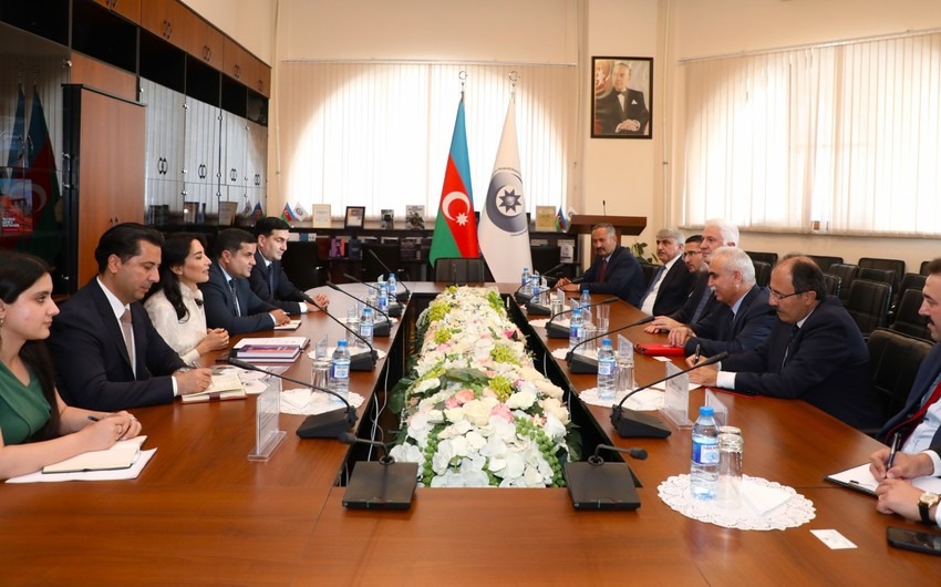 Səbinə Əliyeva Türkiyə Konstitusiya Məhkəməsinin sədri ilə görüş keçirib